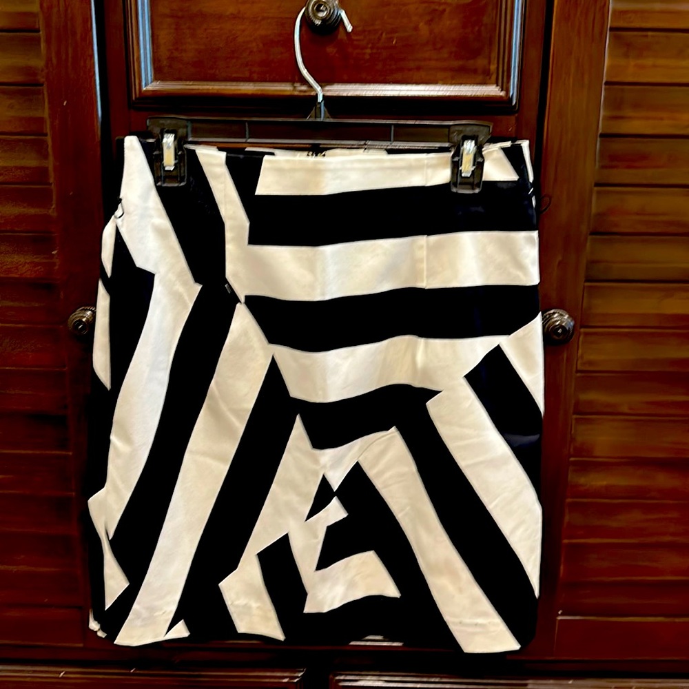 Black and White Skirt